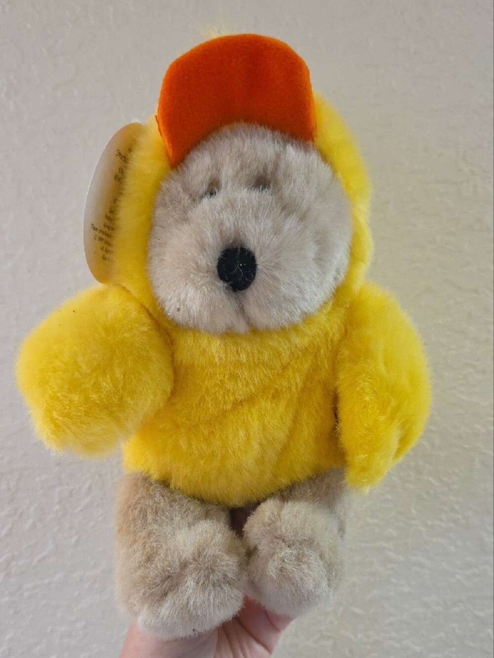 Vintage 1999 Starbucks Bearista Bear 6th Edition Yellow Easter Duck Plush